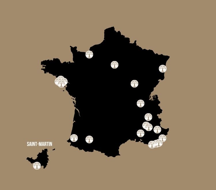 carte france adonis hotels et residences